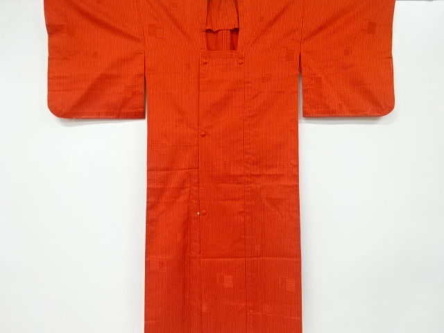 JAPANESE KIMONO / VINTAGE RAIN COAT / WOVEN GRID